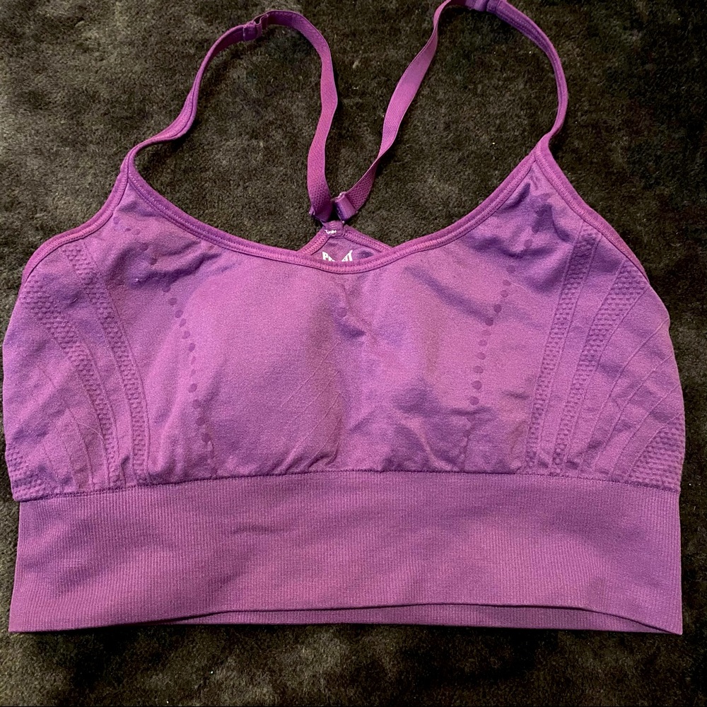 Profit seamless purple sports‎ bra